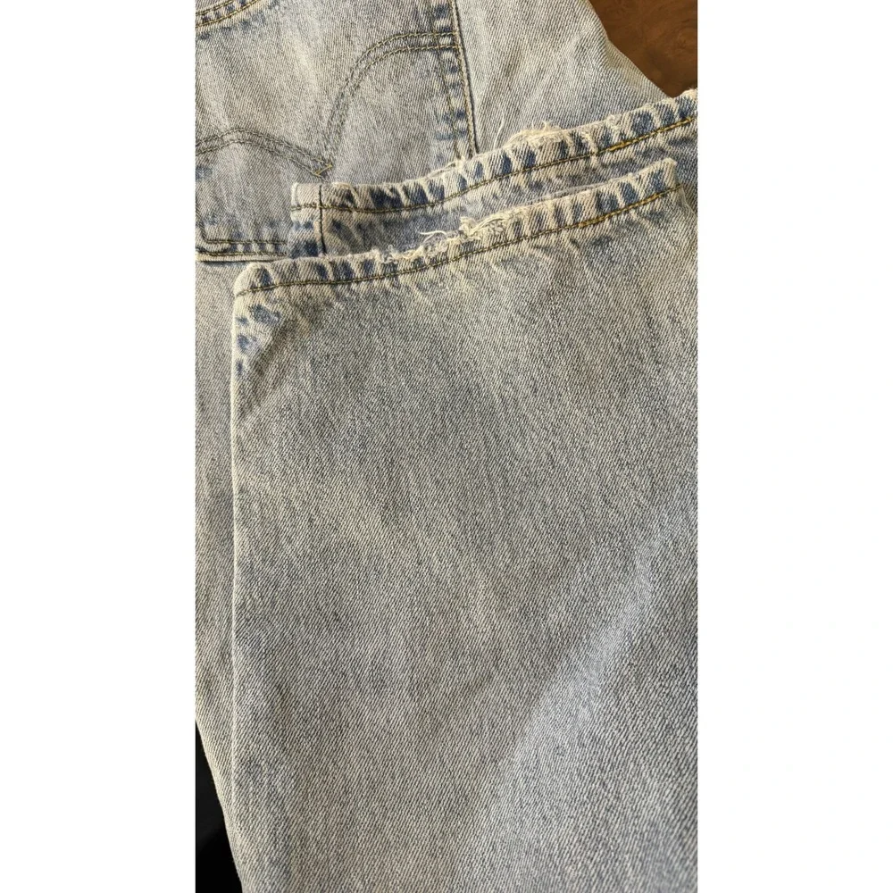 Levi's Jeans Mens 38x30 550 Blue Demin Relaxed Fit Light‎ Wash